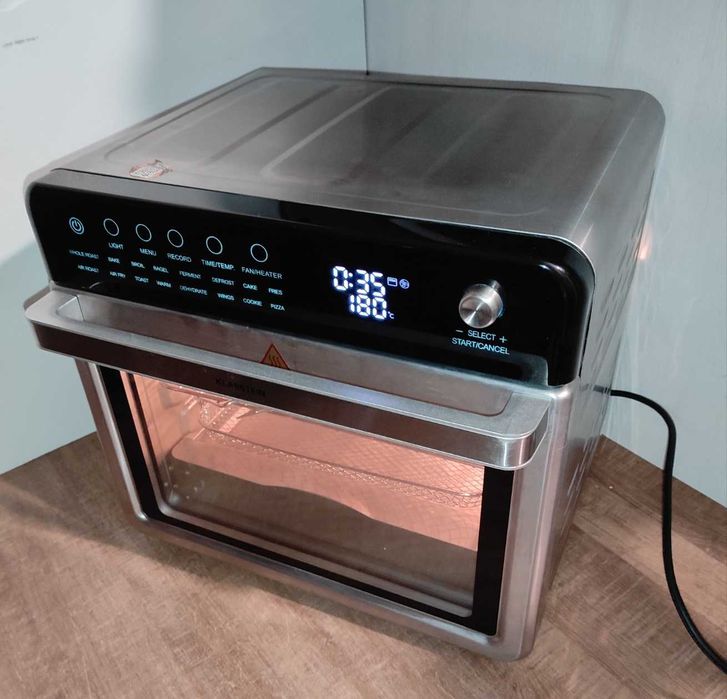 Аерофритюрніца духовка 3-в-1 Klarstein Air Glaze 34 л 2100 вт УЦІНКА