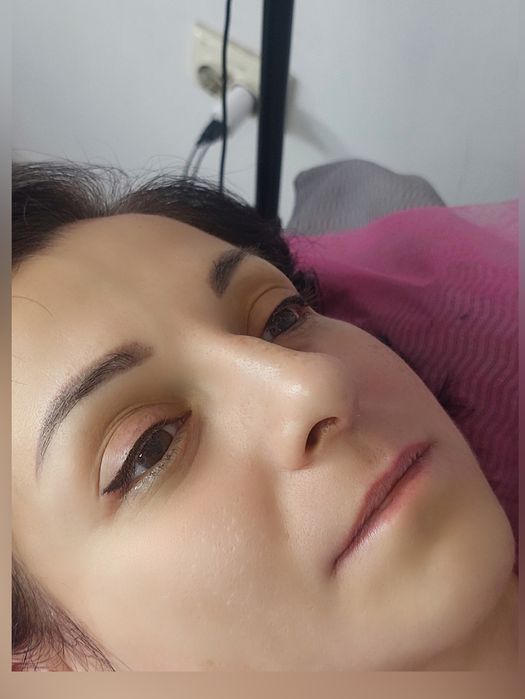 Перманентный макияж брів