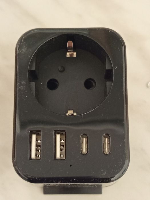 Adapter Podróżny JSVER 6w1 | 180 Krajów | USB-C | NOWY!