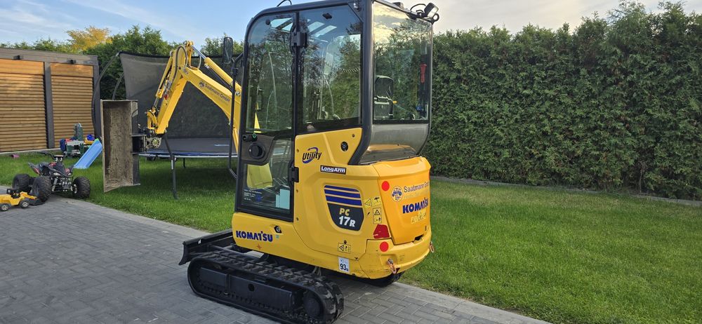 Minikoparka komatsu 1.8t Powertlit tylko 1700mth Mocna koparka