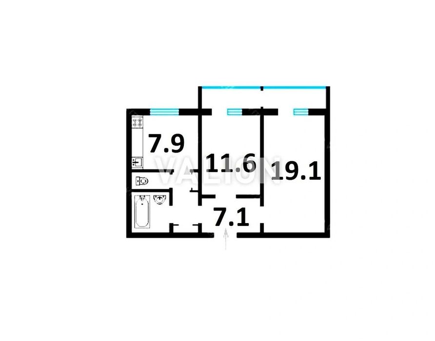 Продаж 2к. квартири по вул. Братства Тарасівців, біля метро Харківська