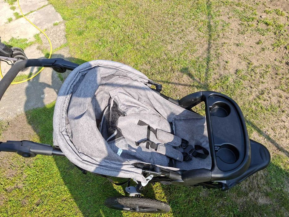 Wozek mountain szary