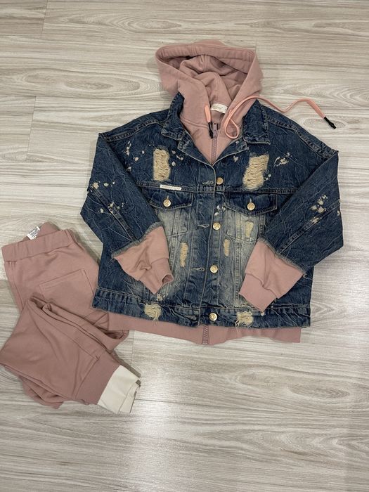 Костюм спортивний та джинсова куртка speedway