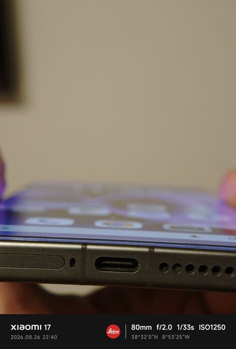 Xiaomi 17 256gb - muito bom estado fatura e garantia com capa