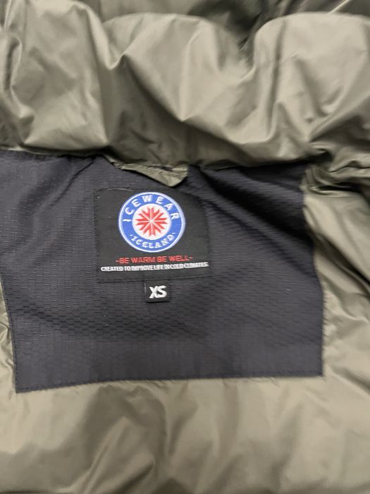Icewear kurtka Puchowa 100% puch kaczy zimowa, bardzo ciepła, Islandia