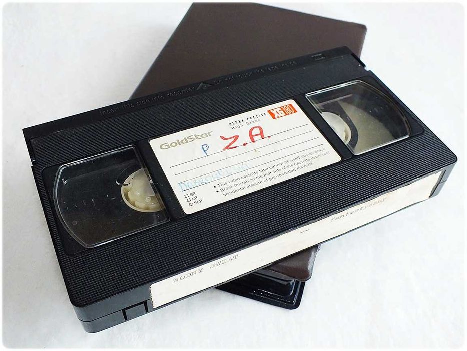 Kaseta VHS GoldStar 180 minut Film '' Wodny Świat ''