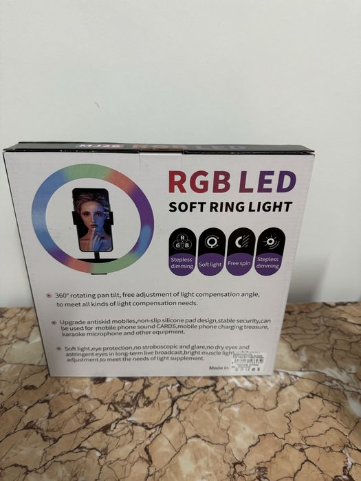 Soft Ring Light RGB LED