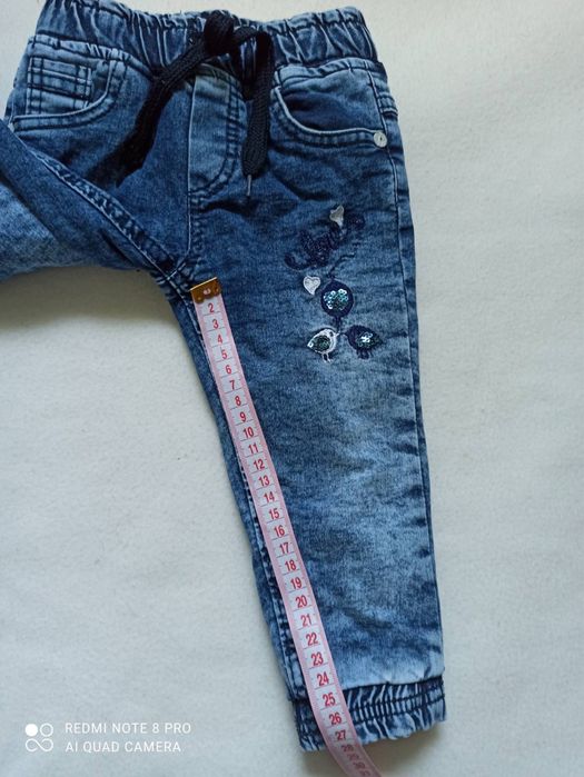 Теплі джинси на дівчинку