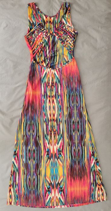 Vestido colorido S