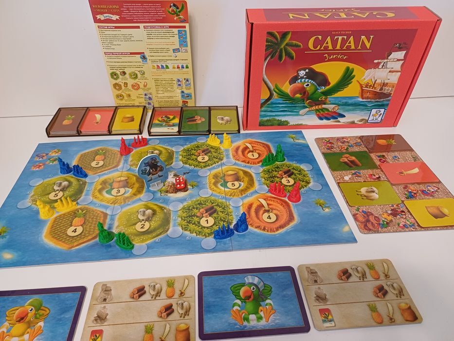 Акція! Колонізатори Catan Junior українською найкращий подарунок Микол