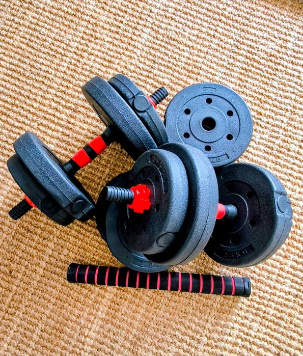 Kit de halteres 11,5kg cada