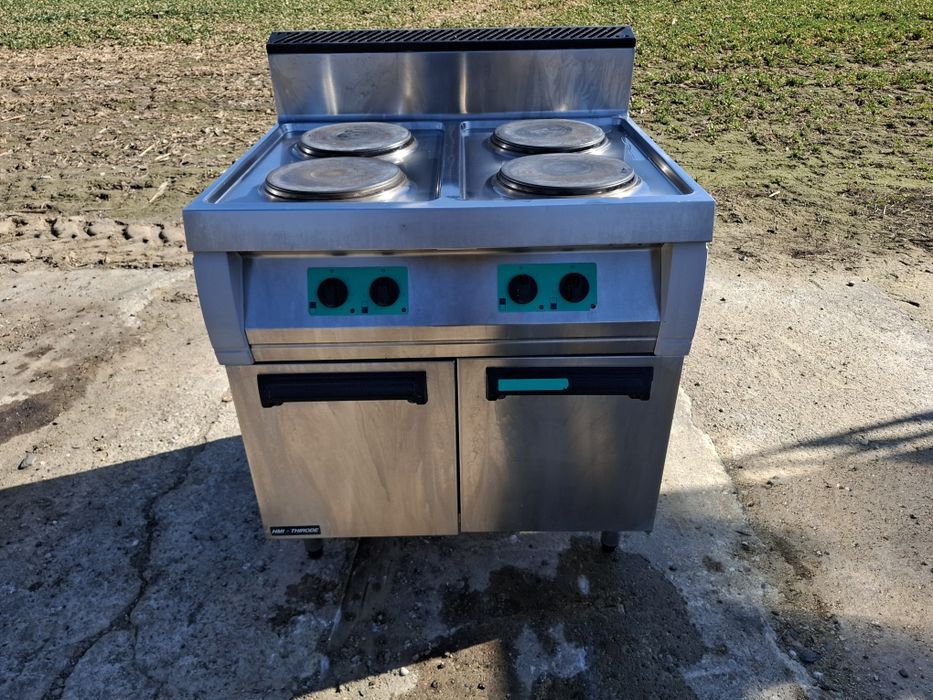 Kuchnia Elektryczna Gastronomiczna THIRODE – 4 Płyty, Stal Nierdzewna