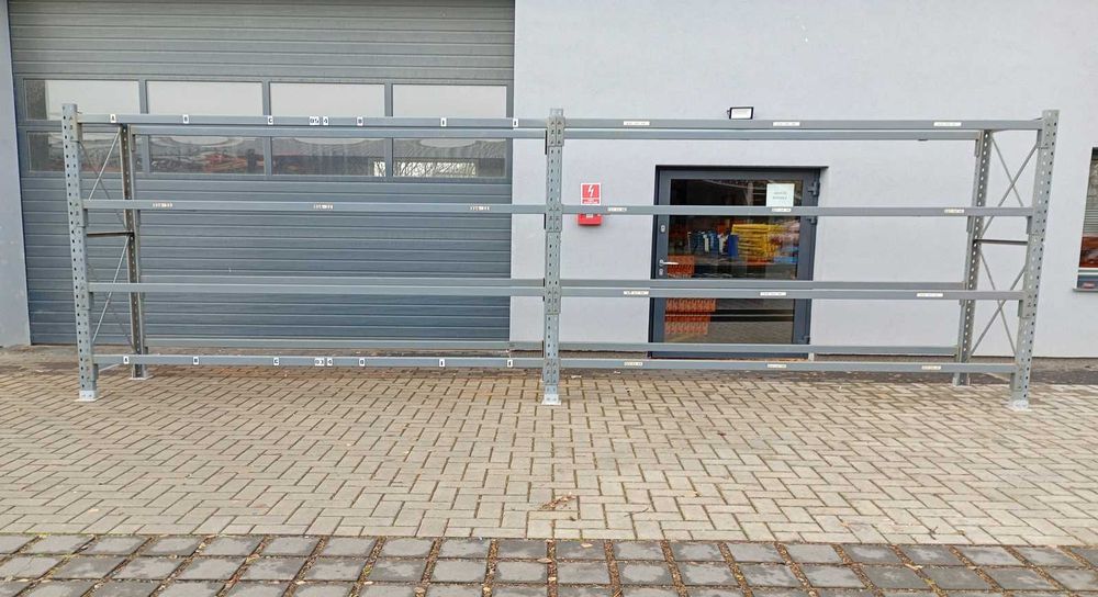 Regał półkowy Dexion 580x200x60cm magazynowy garażowy kontenerowy hala