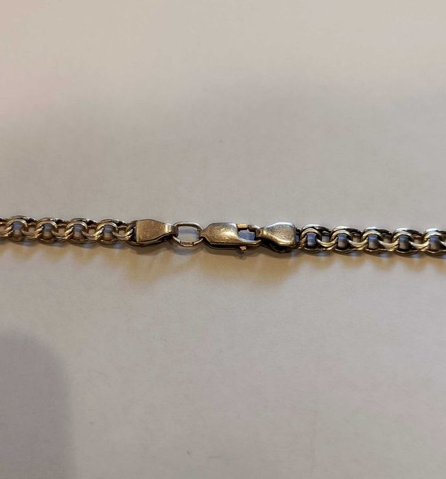 Серебряная цепочка с кулоном (925 проба)