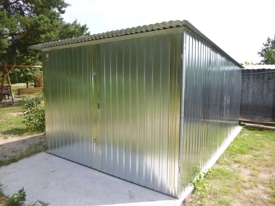 Garaż blaszany 3x5 Garaże blaszane Blaszaki WZMOCNIONE Cały Kraj RATY