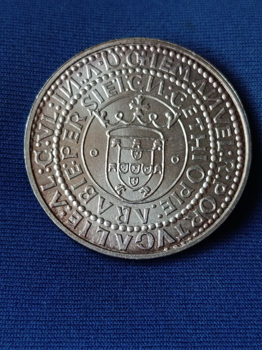 1000 escudos 1983 21g/835 Prata  Antiga Portuguesa