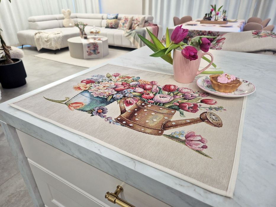 Serwetka 40x50 cm 1419NA Wiosenne Tulipany