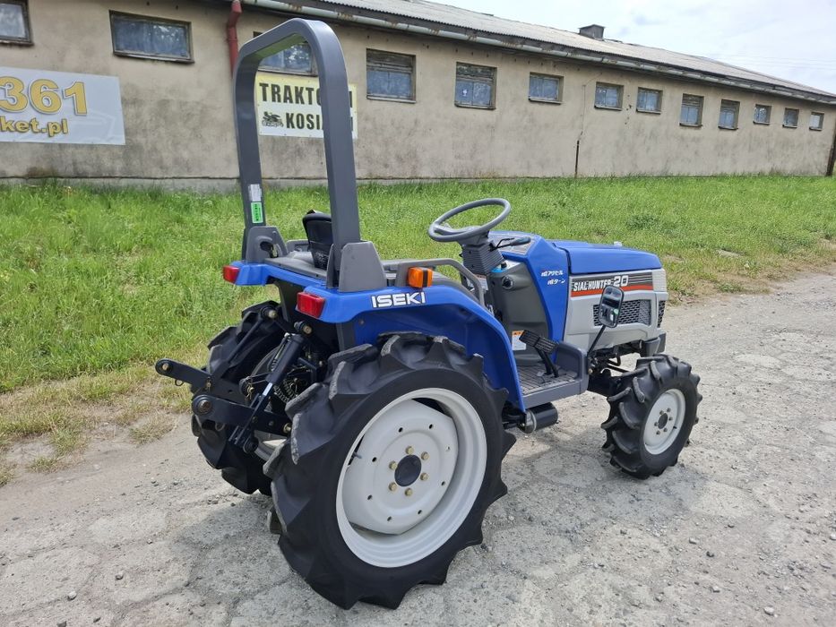 Traktorek japoński 4x4 Iseki Sial Hunter 20 s piękny stan