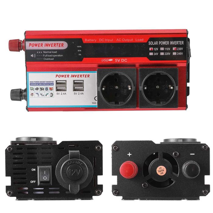 Inversor 12v 4000w usb