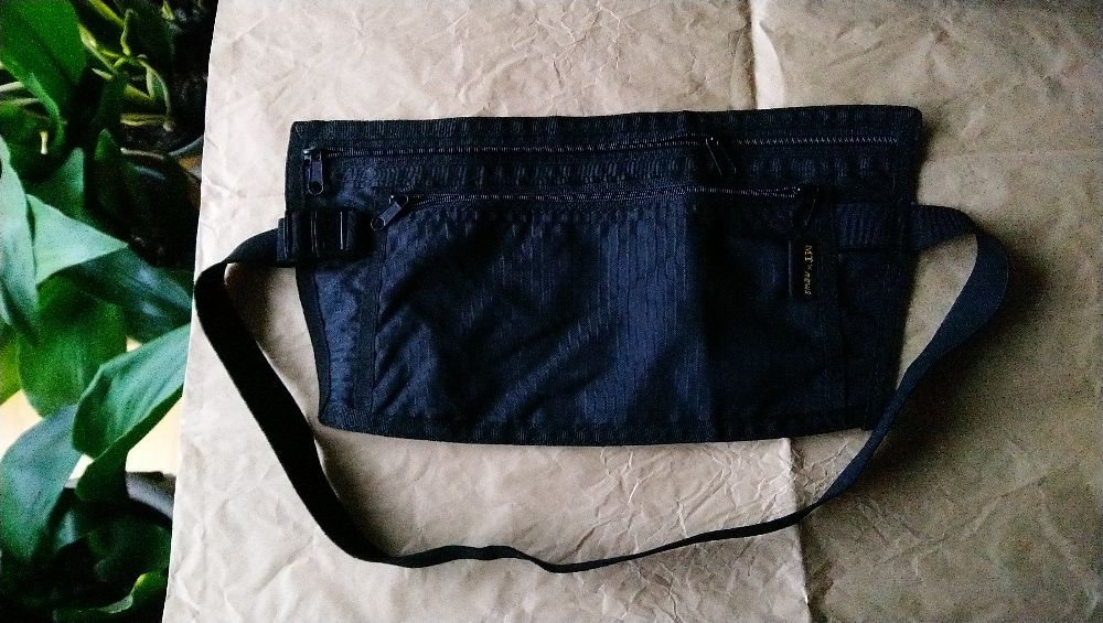 bezpieczny ukryty portfel dyskretny saszetka nerka turystyczny