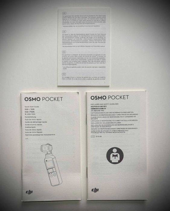 DJI Osmo Pocket 4K/60fps (Câmara com Gimbal)