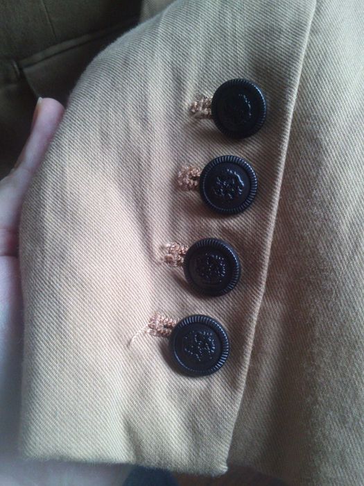 Żakiet beżowy marynarka dzień kobiet codzień jasnobrązowa brązowa Next