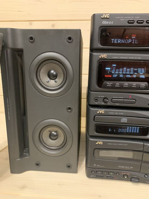 Магнітофон, музичний центр JVC MX-S60R.