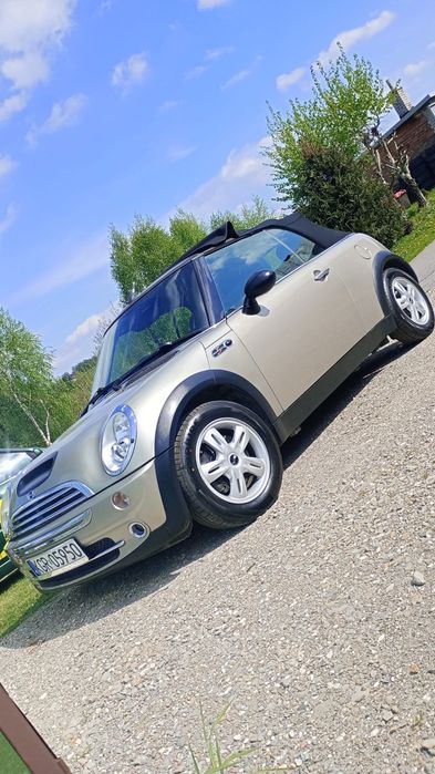 Mini Cooper One R52 1.6 Cabrio przebieg  35 tys Anglik Zarejestrowany