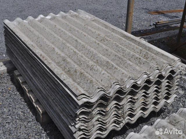 Шифер б/у знятий з власноі будівлі