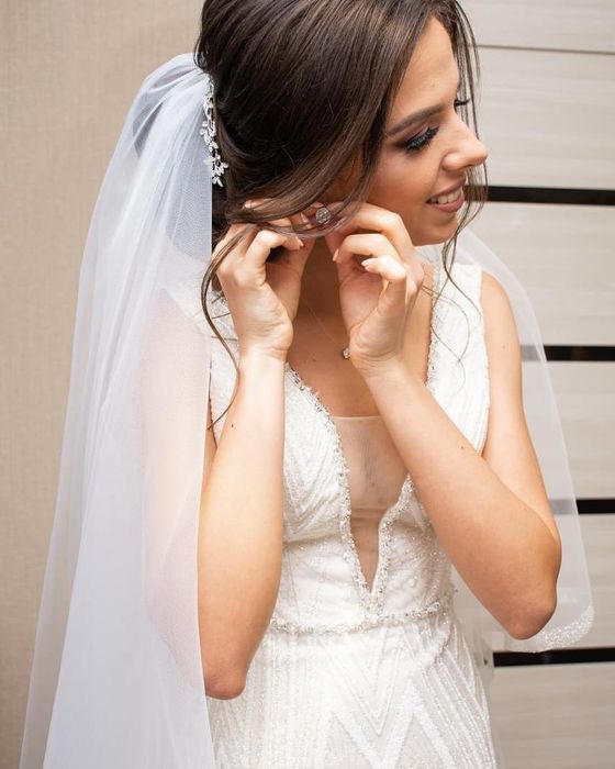 Шикарное свадебное платье