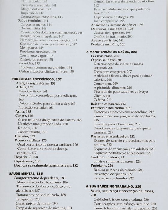 Mayo Clinic - guia para autocuidados de saúde