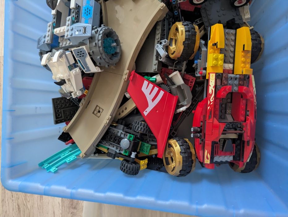 Mix klocków LEGO 5.5 kg Ninjago Star Wars chima system