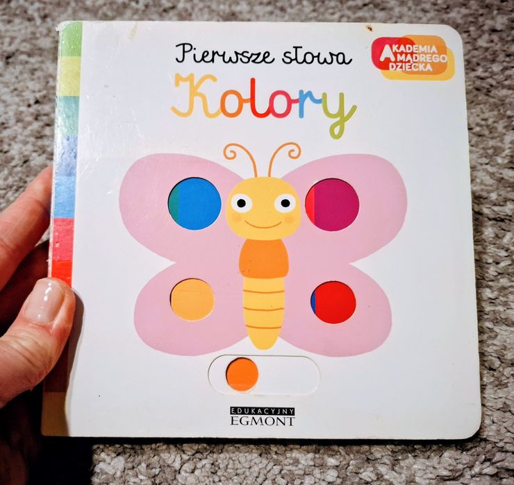Akademia mądrego dziecka. Pierwsze słowa. Kolory