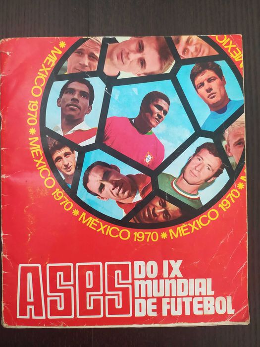 Caderneta Ases do IX Mundial México 1970