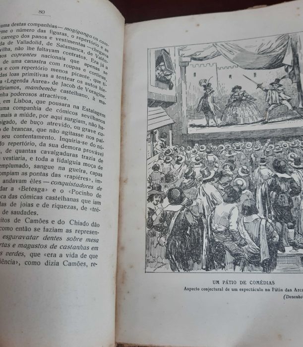 Livro Antigo de 1933 "Teatro de Outros"