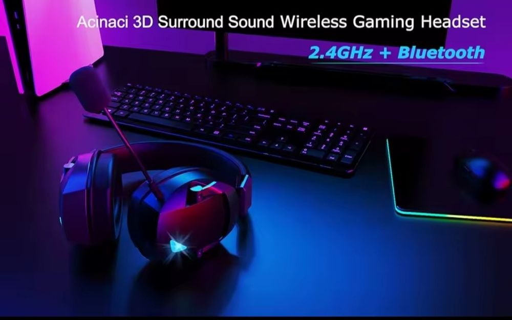 Headset headphone gaming