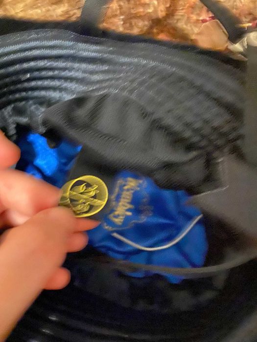 toque para hipismo 6 como novo preto