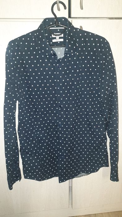 Продам рубашку чоловічу у клітинку Reiss