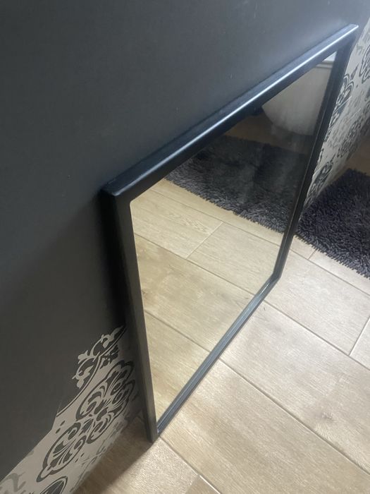 Lustro metalowe loft 60/70 cm industrialne