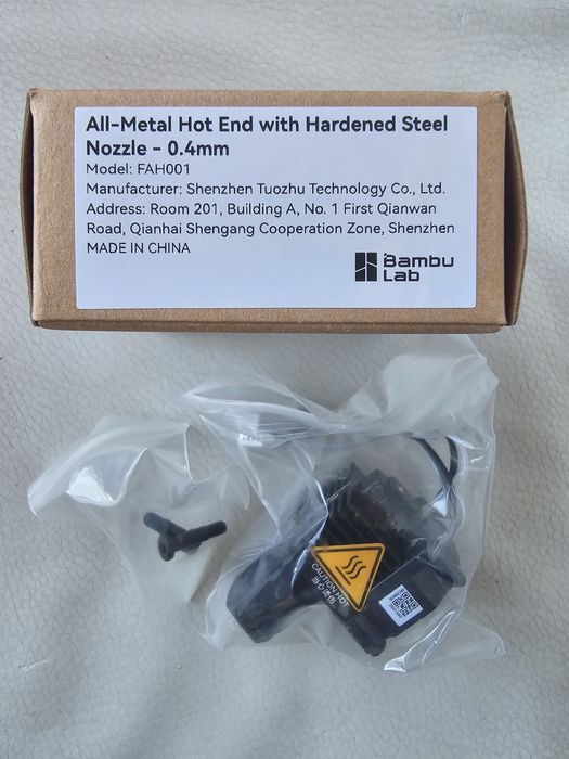 Хотенд в зборі для  Bambulab X1C