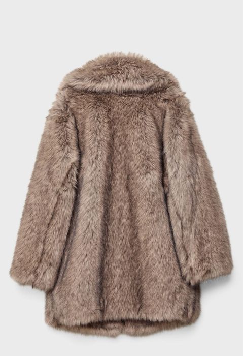 Стильна еко шуба stradivarius XS нова