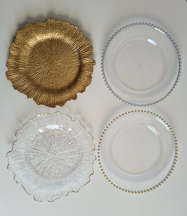 Podtalerze złote liście