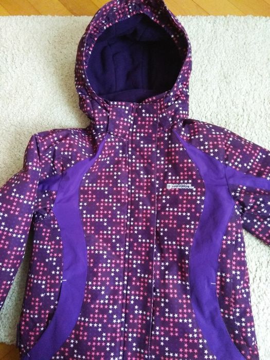 Zimowa kurtka dziecięca Mountain Warehouse Kids dla dziewczynki 9/10