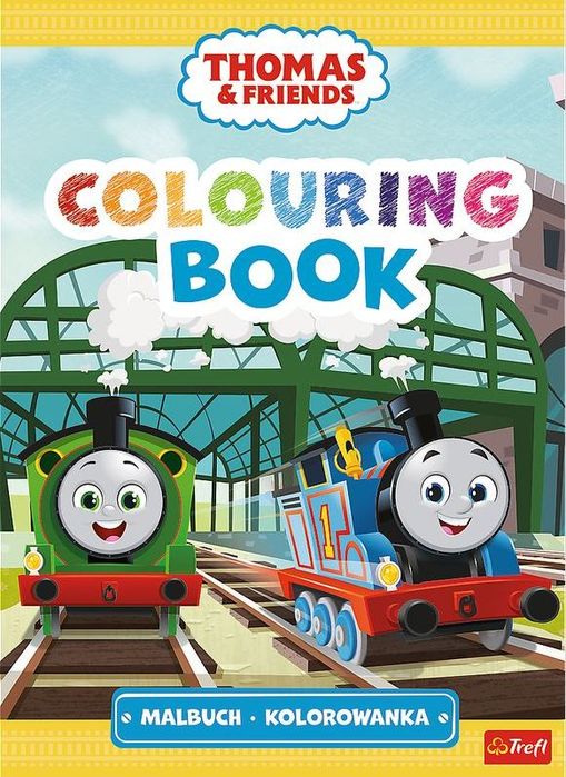 Tomek I Przyjaciele. Kolorowanka. Malbuch. Colouring Book. Thomas&Friends. Nowy Produkt