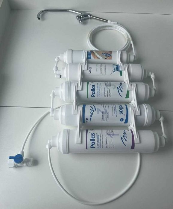 Фильтр для питьевой воды под мойку 5 ступенчатый компактный эффективный ультрафильтрация