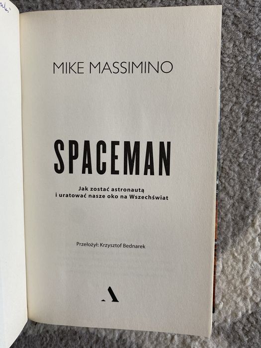 Mike Massimino. Spaceman