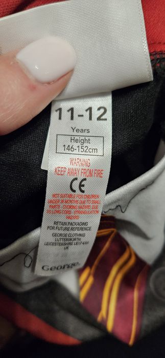 Б/у мантія Гаррі Поттер 11-12р Гріфіндор