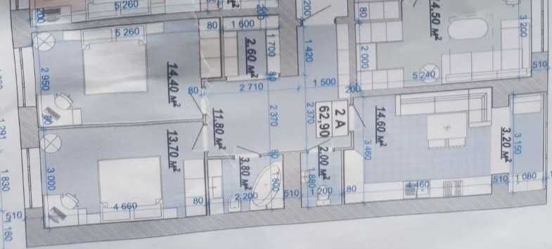 Центр міста, 2кімн.,  63м.кв., КНЯГИНЕН, Гарна ціна