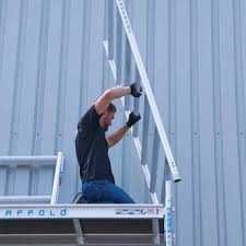 Rusztowanie Aluminiowe Jezdne Euroscaffold 1,35mx2,5m wys. 6,4m Altrex