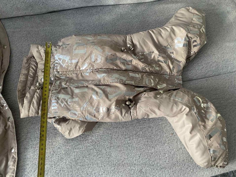 Комбінезон зимовий утеплений на синтепоні для собаки